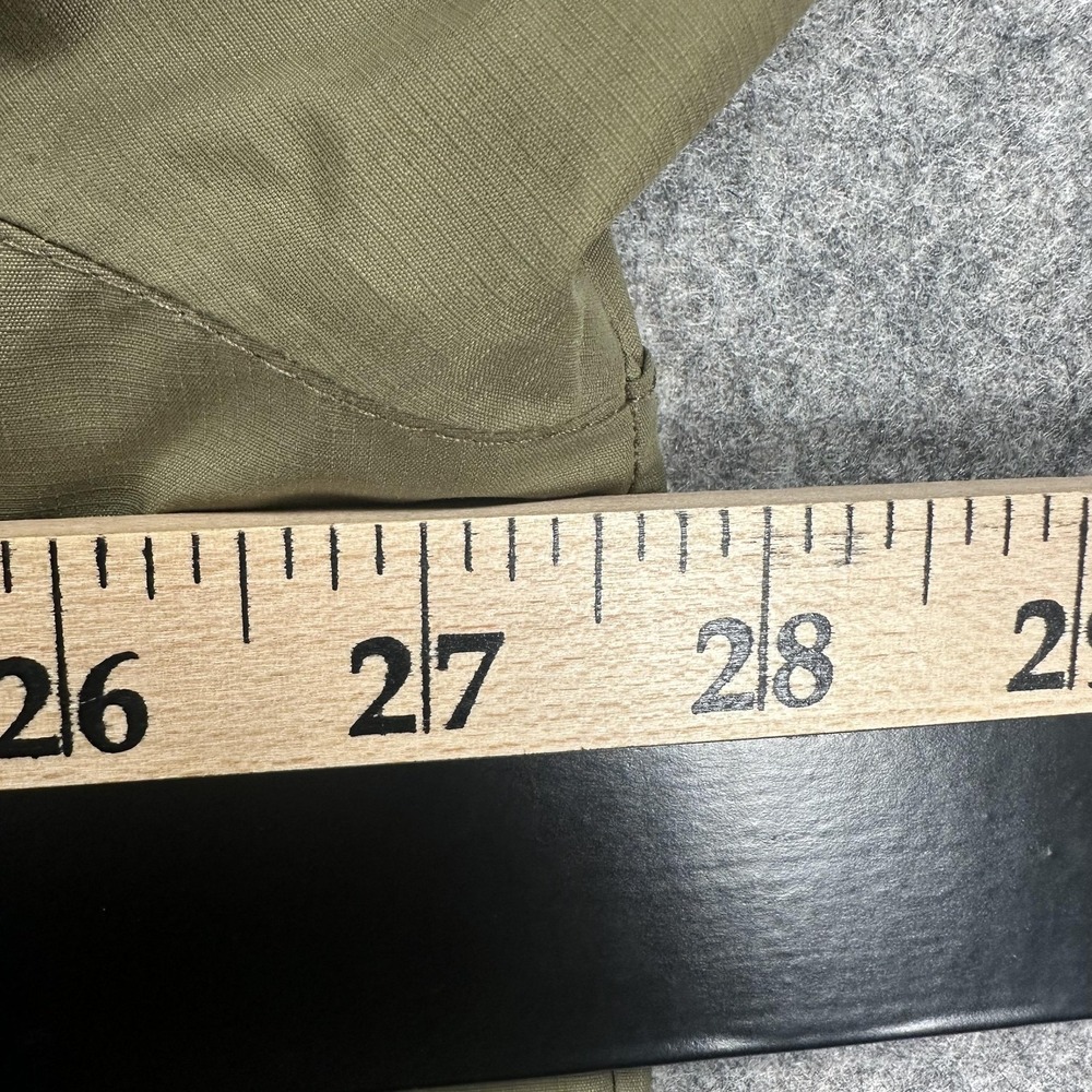 Filson Jacket Mens 2XL Green Hooded Nylon Rain Coat Water Resistant Softshell - Picture 7 of 16